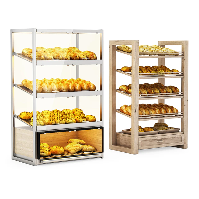 Bread racks with filling — Descargar