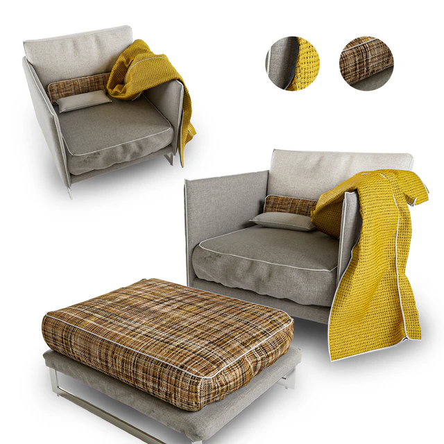 Saba Livingston Armchair — Скачать