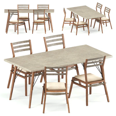 Loft dining set 1 — Вид 1