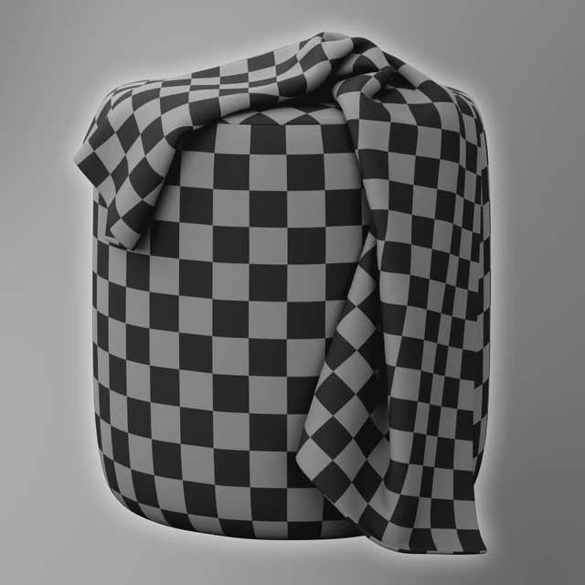 Spool 18 Fabric Ottoman by kardiel — Descargar