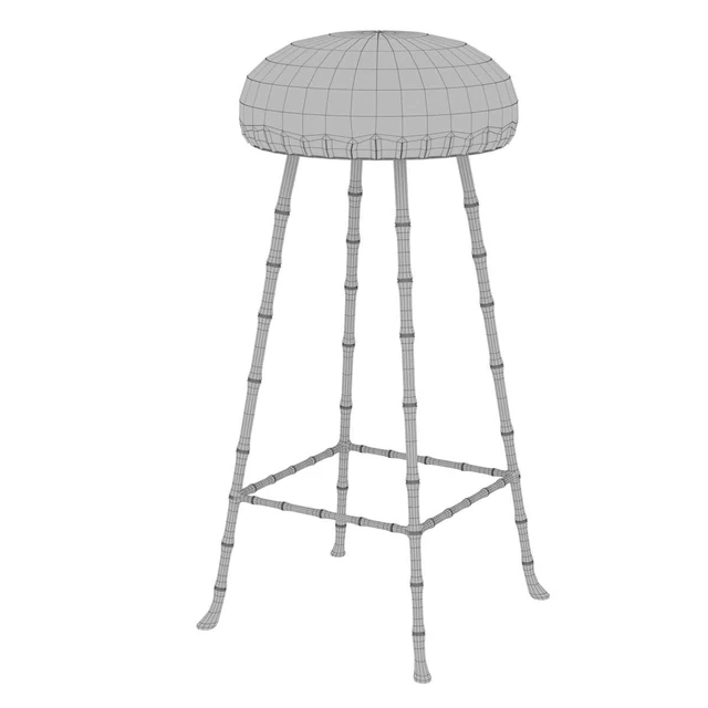 Rose uniacke high upholstered bar stool — Descargar