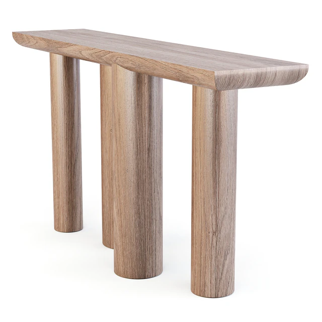 Crate and Barrel: Bomen Black - Console Table — Скачать