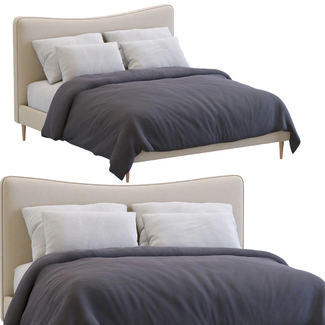 Myla Bed By West Elm — Скачать