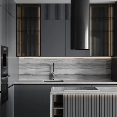 kitchen modern-024 — Вид 5