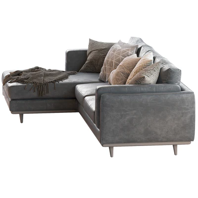 Zander 2 Piece Chaise Sectional — Ver 5