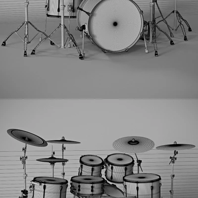 Drum Kit Tama Superstar Custom — Ver 3