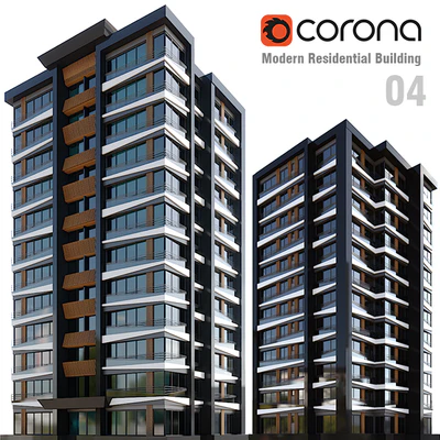 Modern Residential Building 04 — download