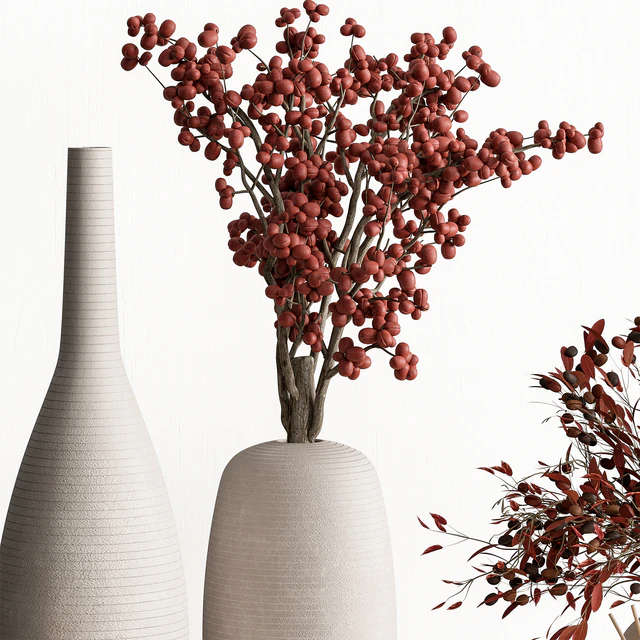 Vase and Plant Decorative Set 141 — Descargar