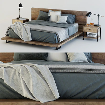 C&B Atwood Bedroom Set — Ver 5