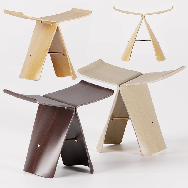 Vitra Butterfly stool. — Descargar