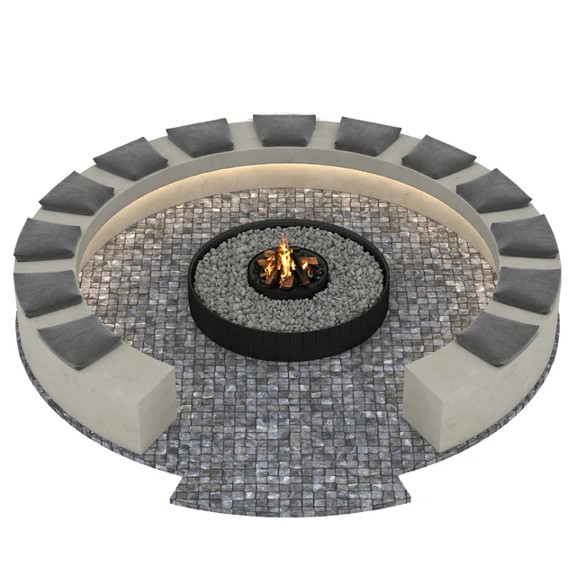 Outdoor Fireplace — Скачать