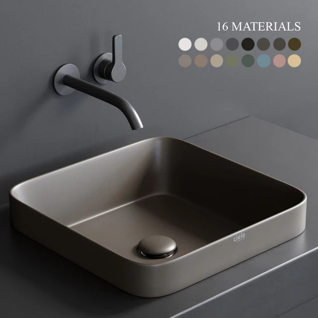 Ceramica Cielo Enjoy 40 Rectangular Washbasin — Скачать