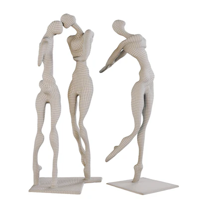 Sculpture "Three Graces" — Ver 7