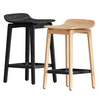 Molteni & C WOODY Stool — Ver 3