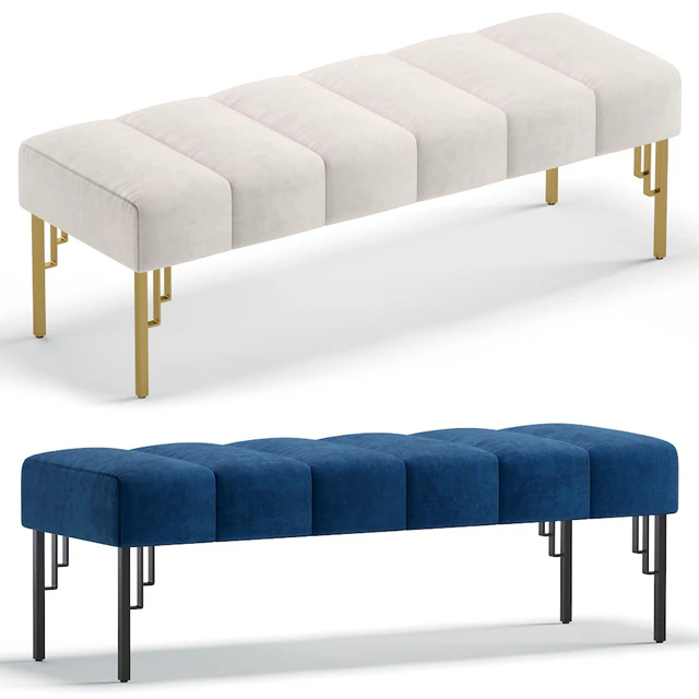 Bench WHITNEY by Cazarina Interiors 3 Colors Version/Банкетка УИТНИ — Скачать