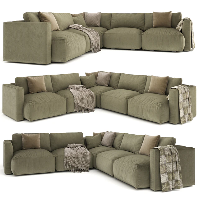 Swen Le Nuvole 2 sofa — Descargar