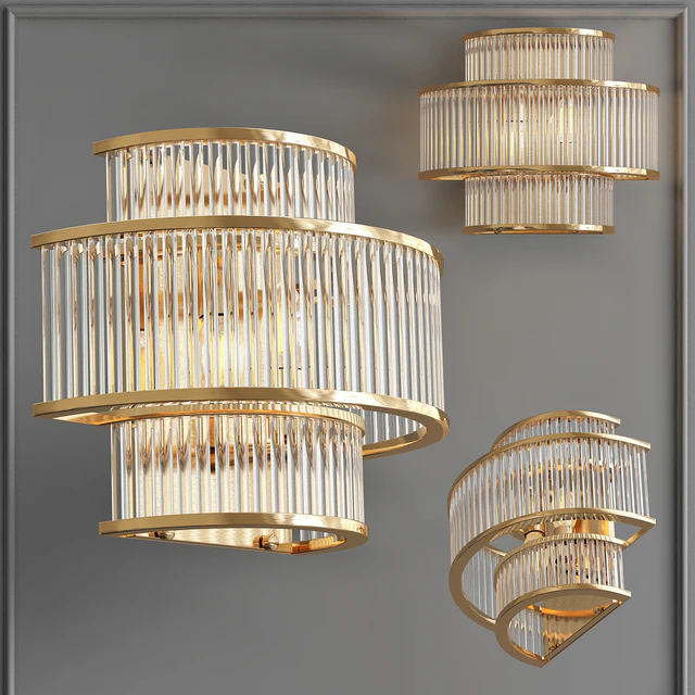 Бра Wall Lamp Mancini Bronze — Скачать