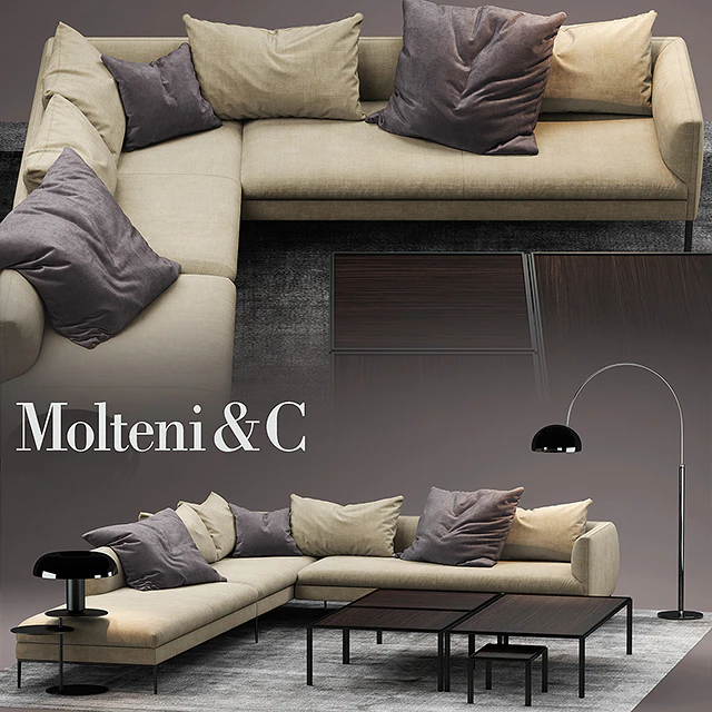 Sofa molteni SOFA PAUL — Descargar