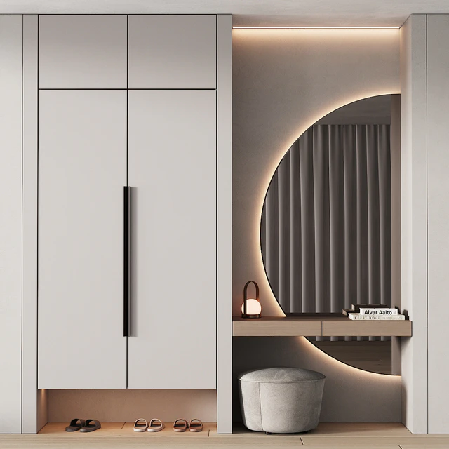 245 hallway zone 07 half round mirror 01 — Descargar