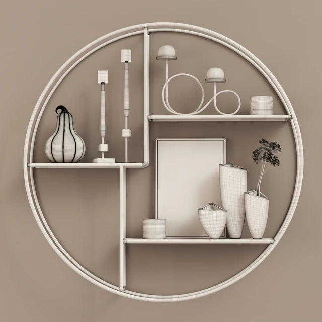 Salvage Wire Shelf Gold — Descargar
