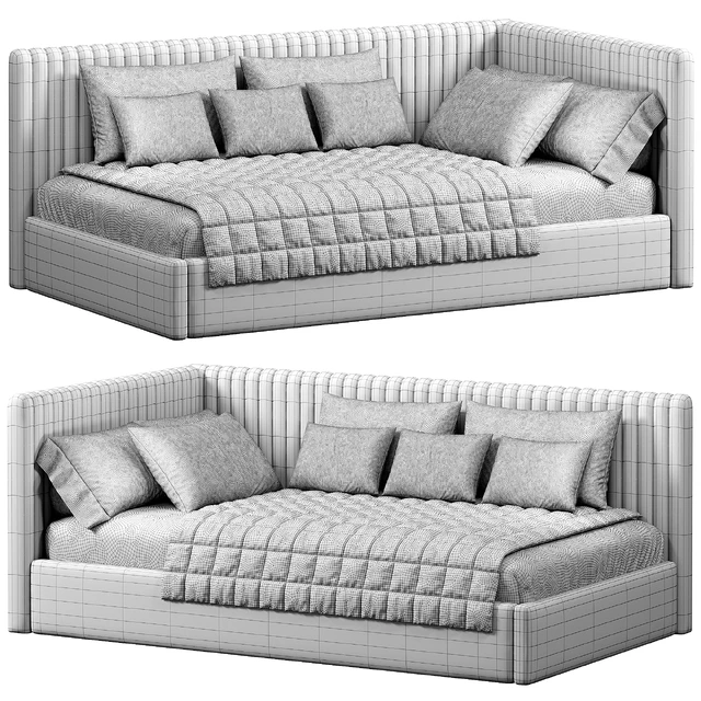 Pat copil Empire Kids Bed By Canapelux — Скачать