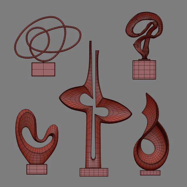 Abstract Sculptures 01 — Descargar