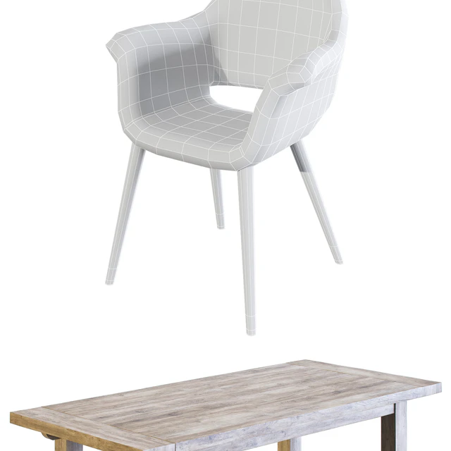 Denona Restaurant Table Set — Descargar