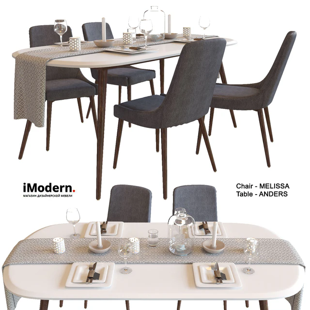 Table and chairs — Descargar