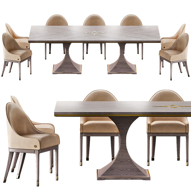 CANNES Montenapoleone Chairs and ROYAL Montenapoleone Tables — Скачать
