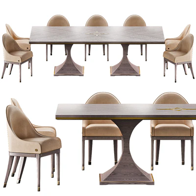 CANNES Montenapoleone Chairs and ROYAL Montenapoleone Tables — Вид 1