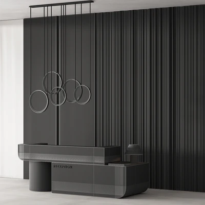 184 office furniture 04 reception desk 04 — Ver 6
