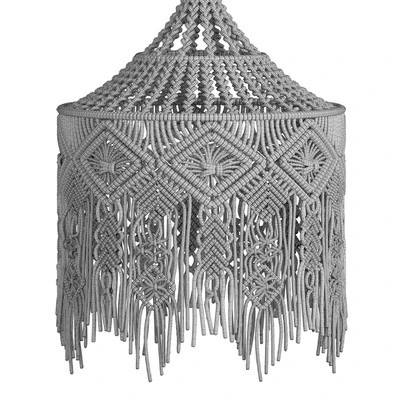macrame chandelier 07 — Ver 3