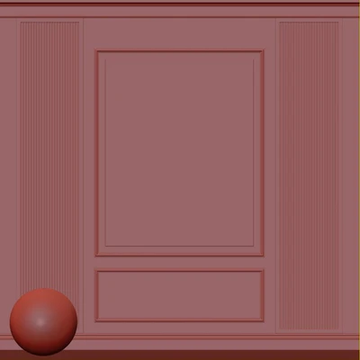 Decorative plaster with molding 144 — View 3