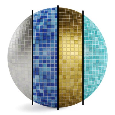 PBR FB18 Pool mosaic glass tiles 4K (indiamart) — Ver 1