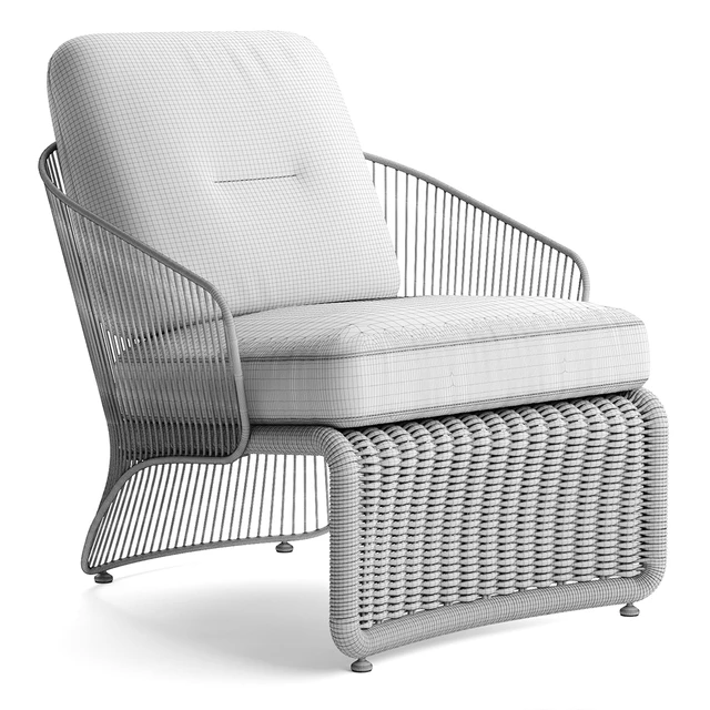 Minotti Colette Outdoor armchair — Descargar