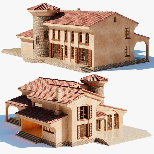 Spanish Colonial Villa — Descargar