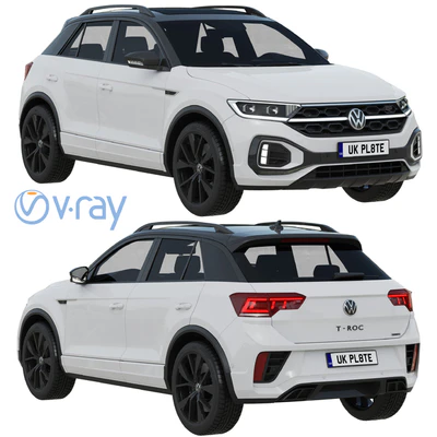 Volkswagen T-Roc R-line 2022 — Ver 1