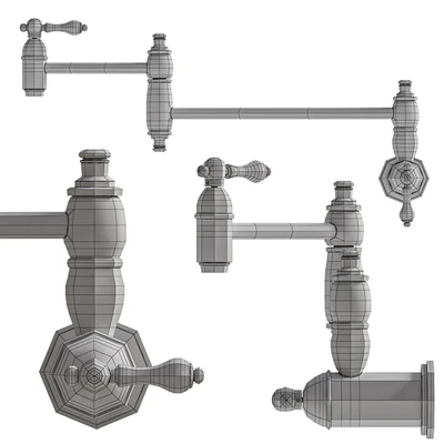 Kitchen Stove Faucet 01 — Вид 5