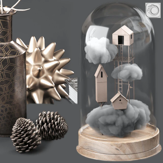 Cloche glass decorative — Descargar