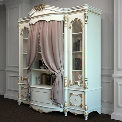 Bookcase Alberto & Mario Ghezzani RU 1001 Monnalisa — Ver 2