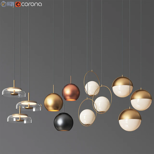 Ceiling Light Collection 4 - 4 Type — Descargar