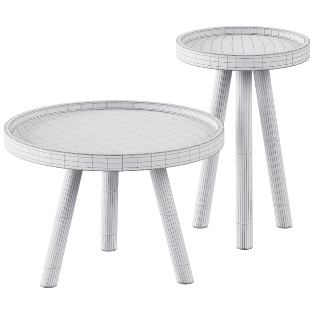 Side Coffee Table Glenda La Forma / Журнальный столик — Скачать