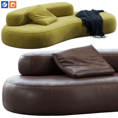 Bubble Rock sofa by Living Divani — Вид 1