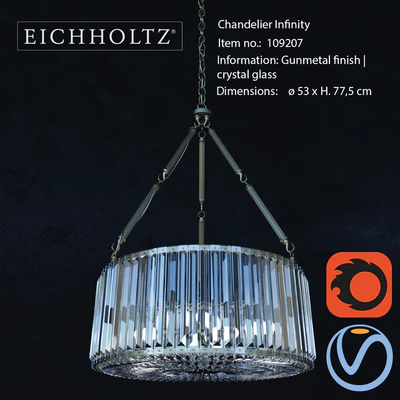 Eichholtz  Chandelier Infinity — Вид 3