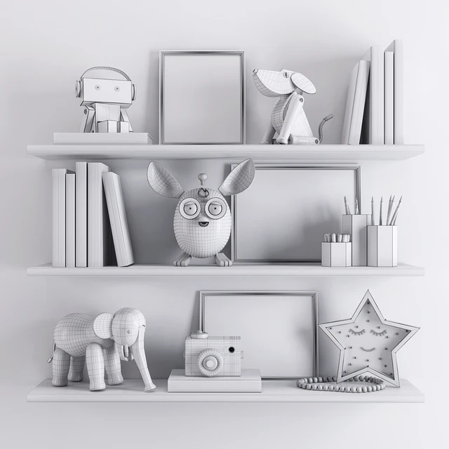 Toys and furniture set — Descargar