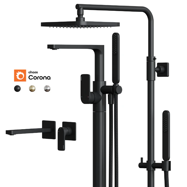 Faucets & Shower Hotbath Gal Water Faucet Set 4 — Download