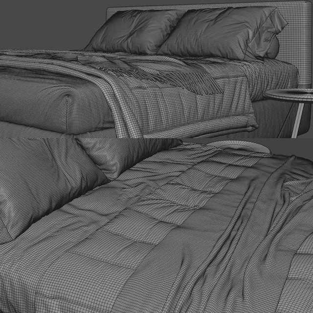 Flou Merkurio Bed — Скачать