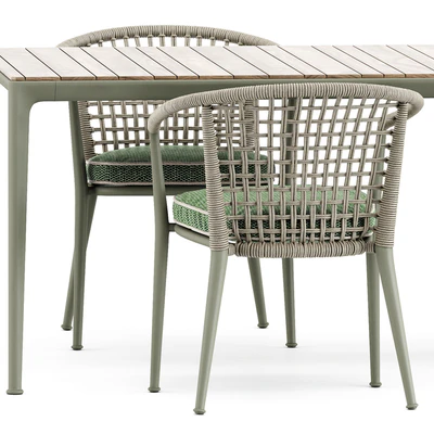 Erica 19 chair and Mirto Outdoor table by bebitalia — Ver 5