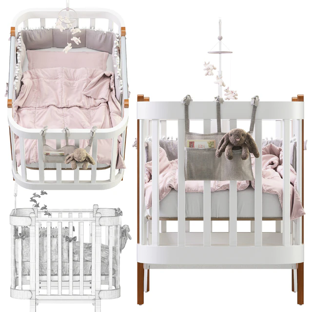 Transforming bed MOMMY LUX happy baby — Descargar