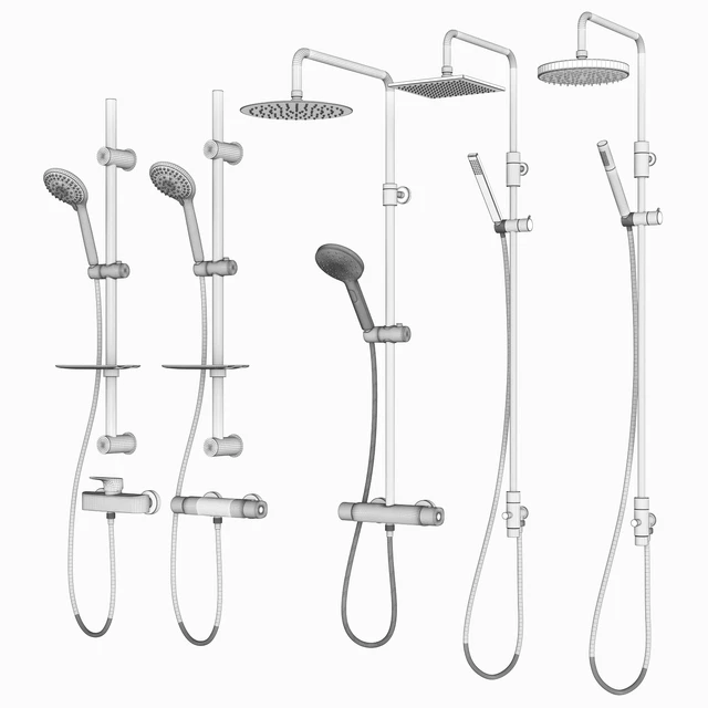 Shower Systems Gustavsberg Set 110 (5 variants) — Descargar